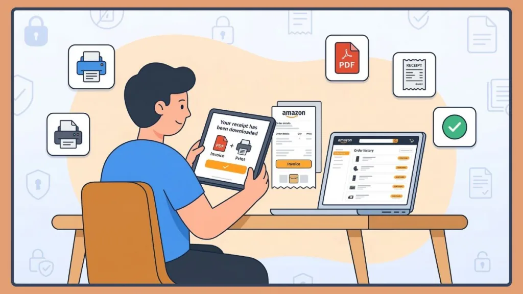 Successfully Saved Amazon Receipt