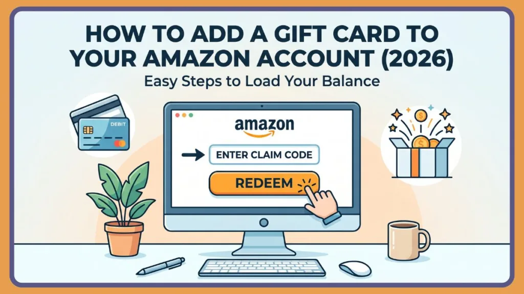 Add Gift Card To Amazon Account
