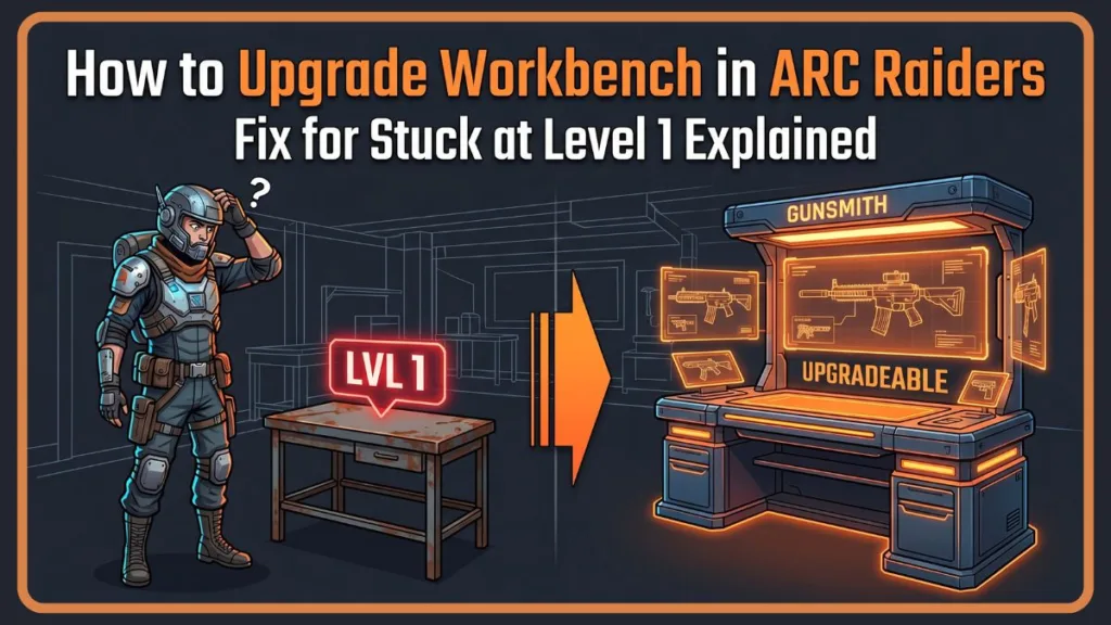 Can You Upgrade The Default Workbench in ARC Raiders