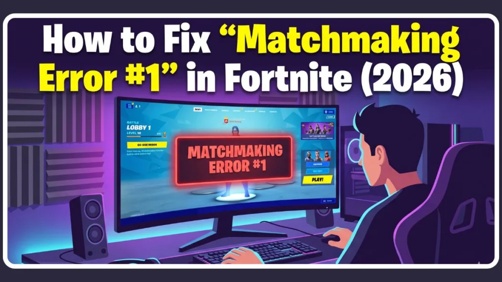 Epic Games Matchmaking Error