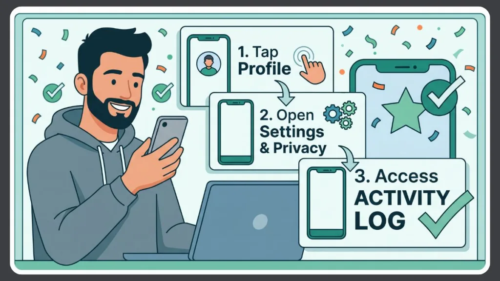 Facebook Activity Log Missing