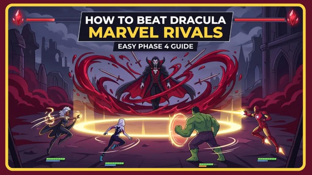How To Beat Dracula In Marvel Rivals Blood Hunt