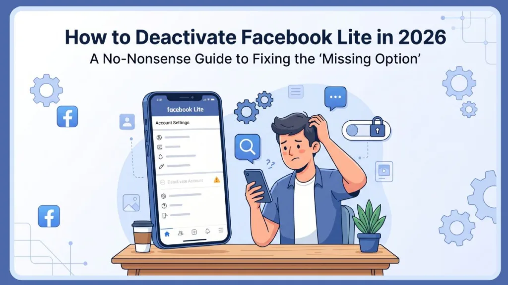 How To Disable Facebook Lite Temporarily