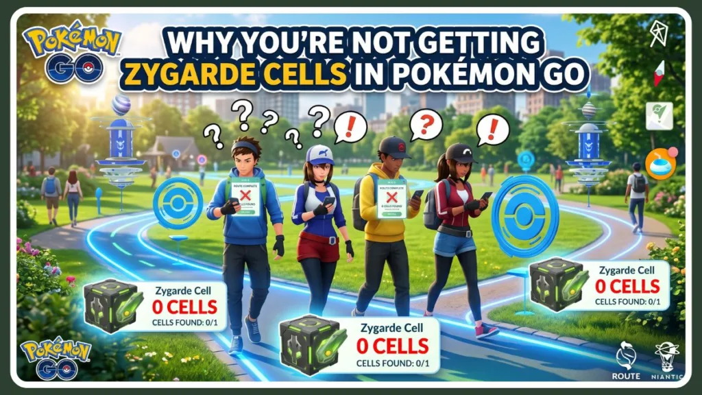 How To Find Zygarde Cells In Pokemon Go