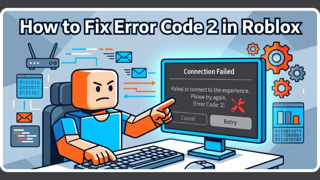 How To Fix Roblox Error Code 2