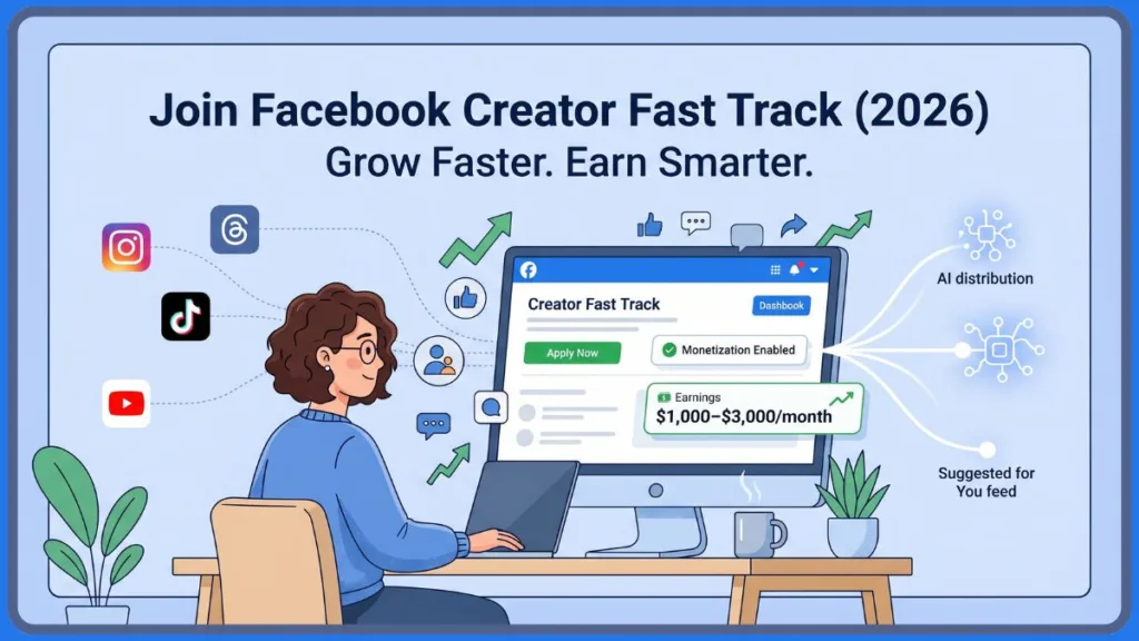 How To Join Facebook Creator Fast Track Program