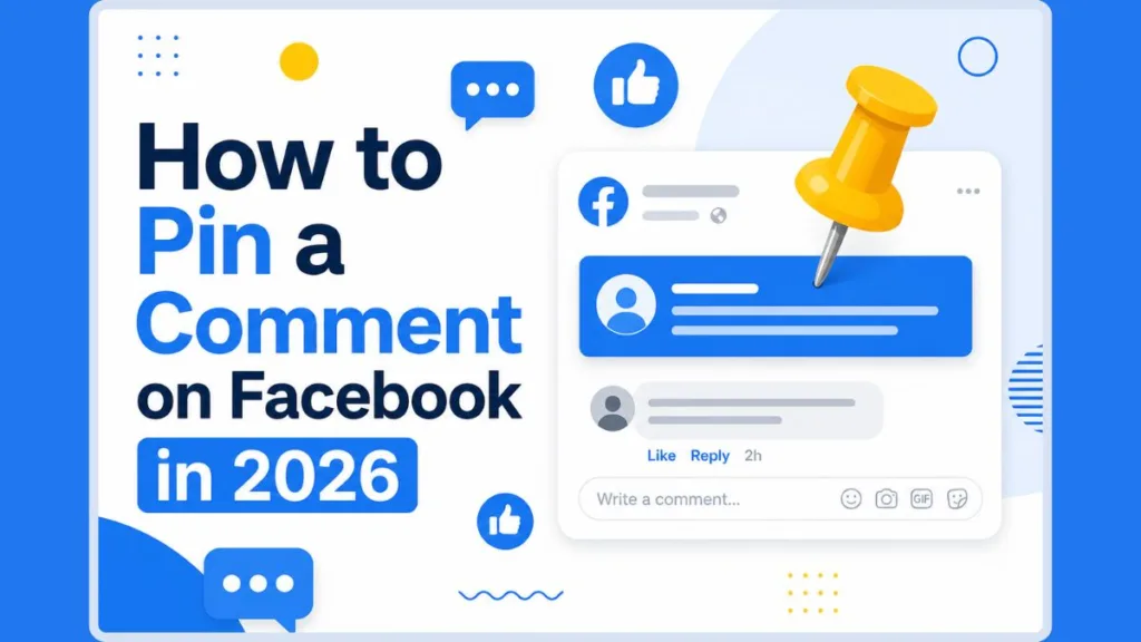 How To Pin A Comment On Facebook