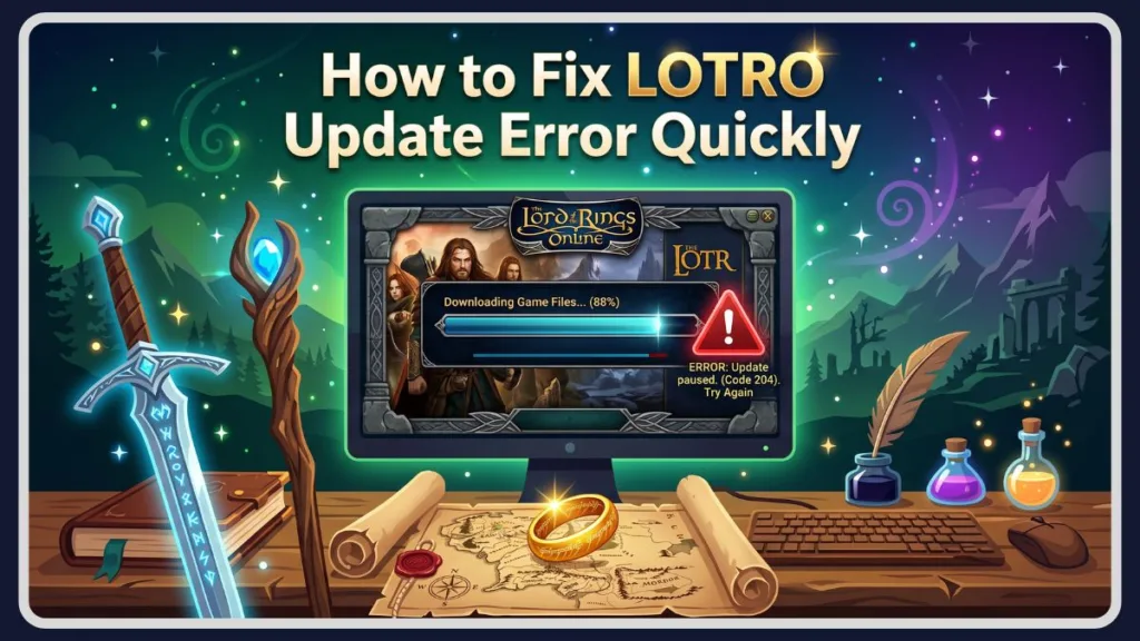 Lotro An Update Error Occurred