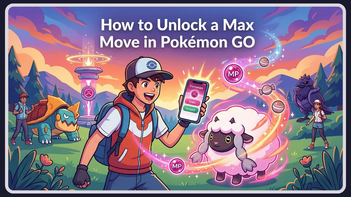 How to Unlock a Max Move in Pokémon GO: Fix 'Max Move Not Working' - Izoate