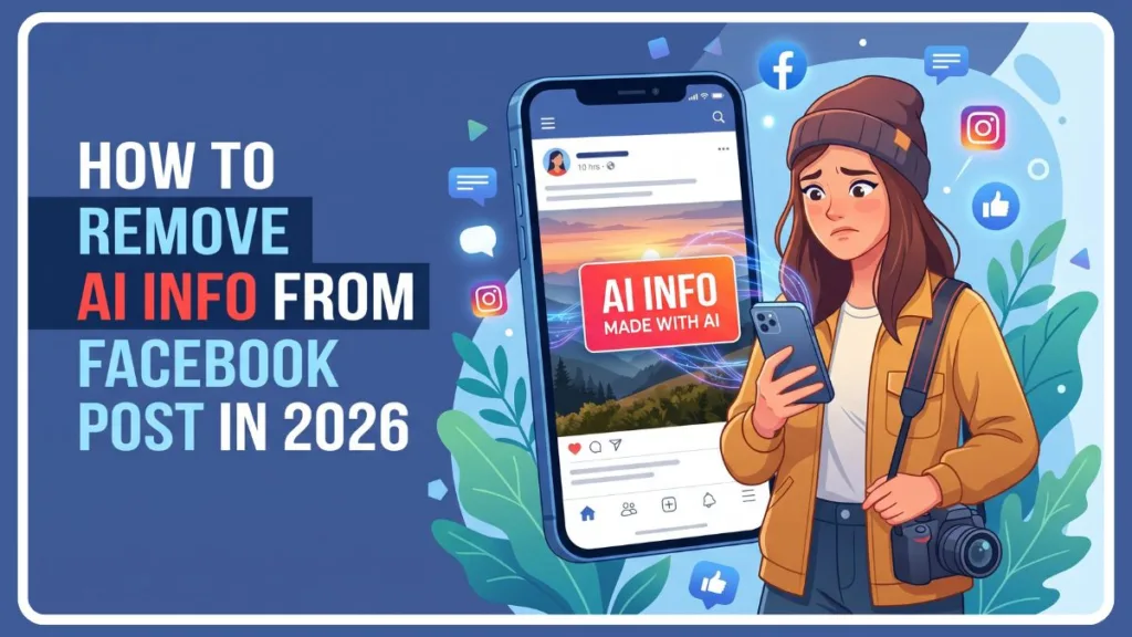Remove AI Info From Facebook Post