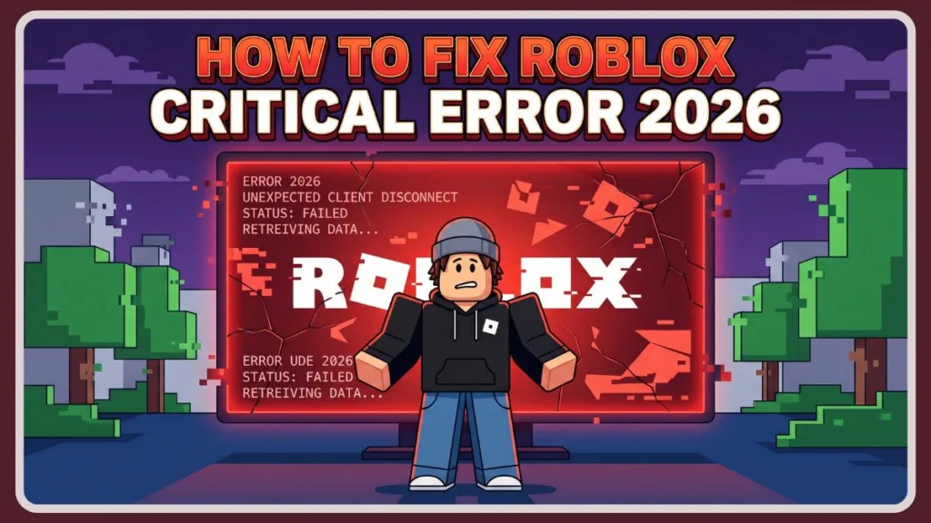 Roblox Critical Error Fix