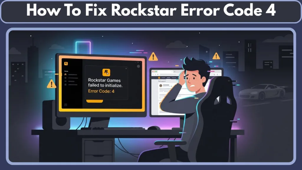 Rockstar Error Code 4