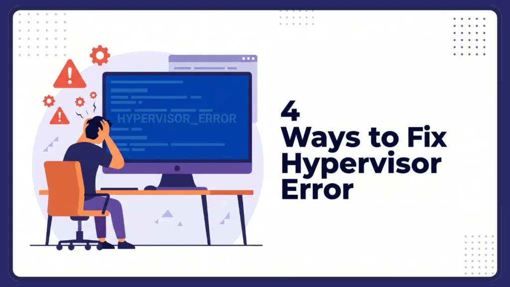 Stop Code Hypervisor Error