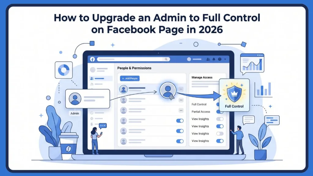 Upgrade Admin To Full Control Facebook