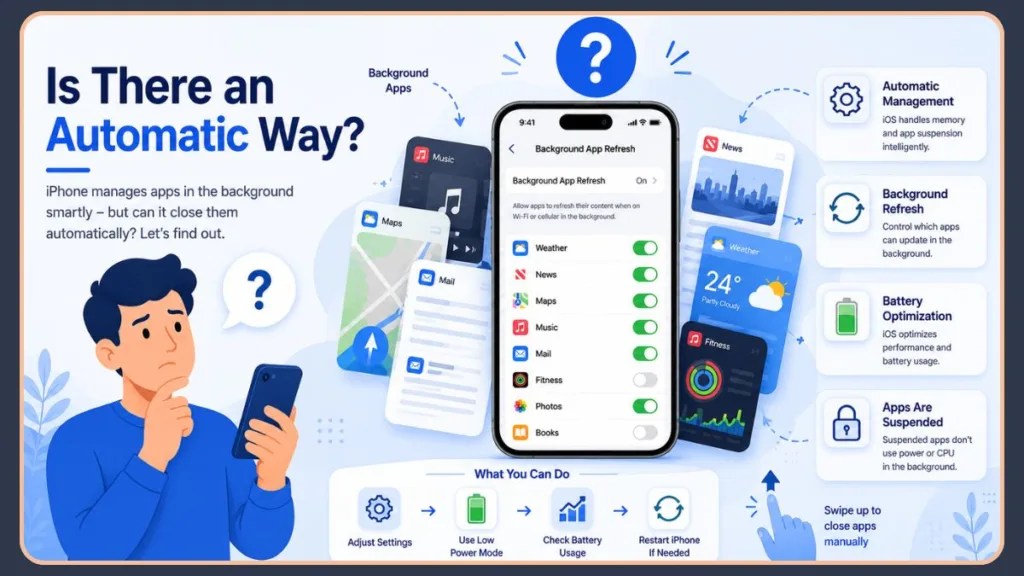 Automatically Close Apps On iPhone