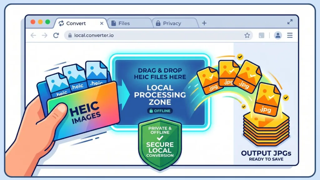 Best HEIC to JPG Converter Locally