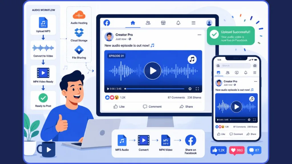 Best Ways to Share MP3 on FB