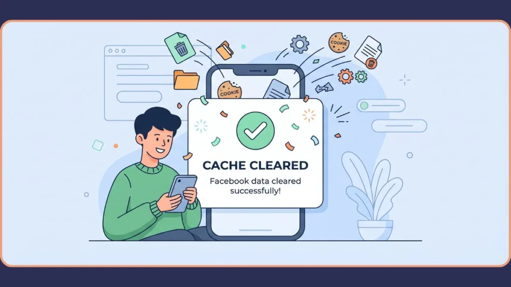 Delete Facebook App Cache