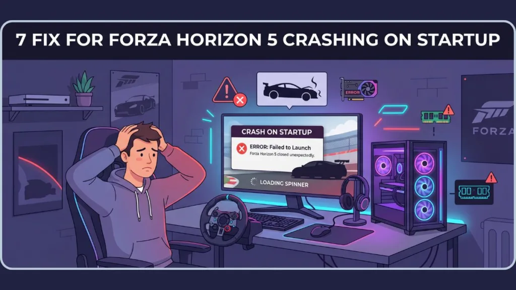 Forza 5 Crashes On Startup