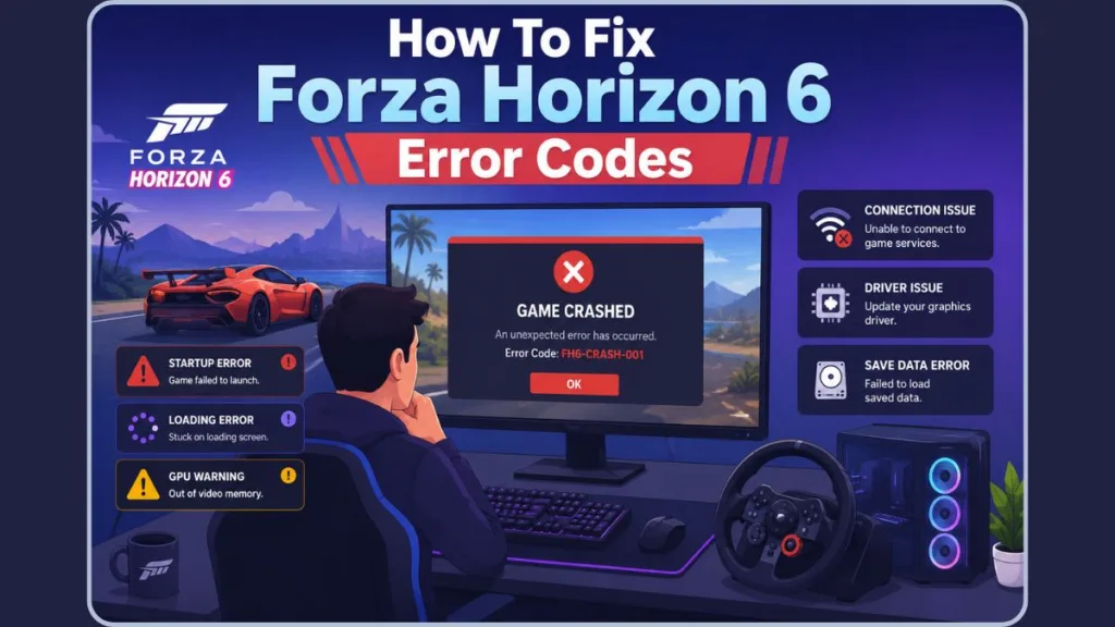 Forza Horizon 6 Error Code