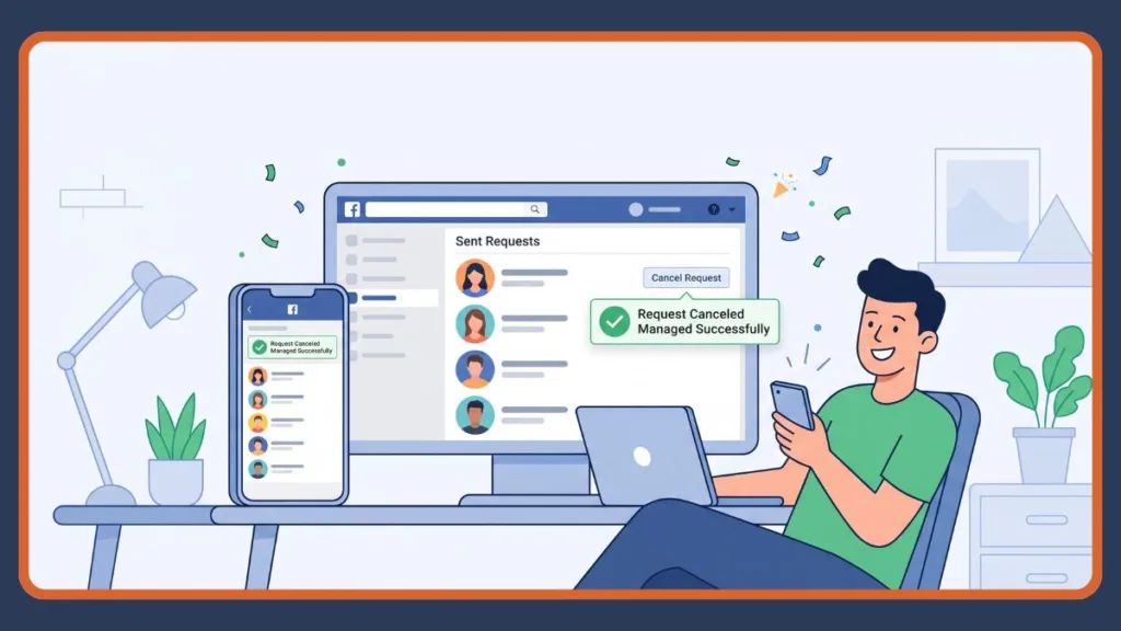 Friend Request Canceled Success