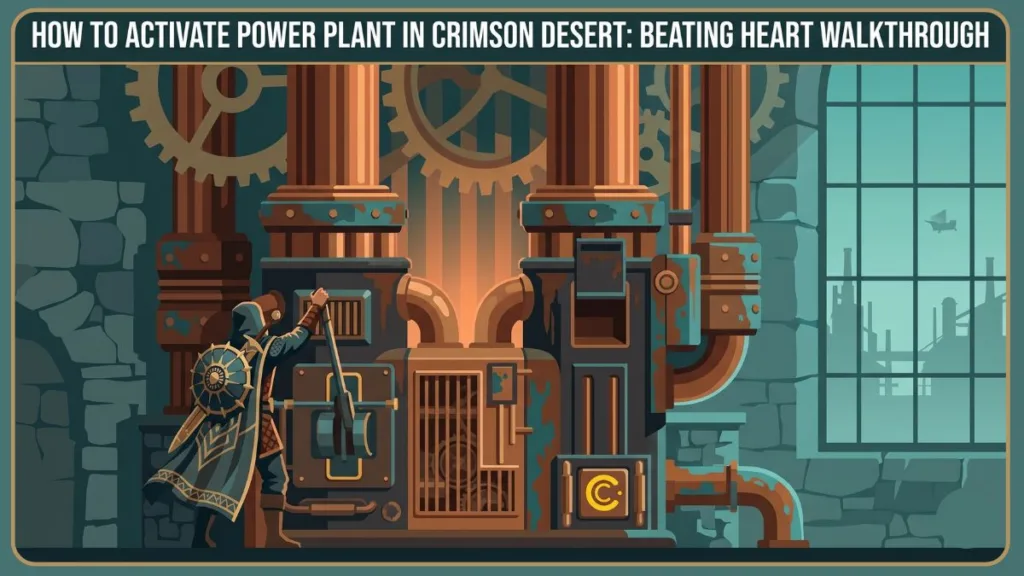 How To Activate Generator In Crimson Desert Beating Heart Quest