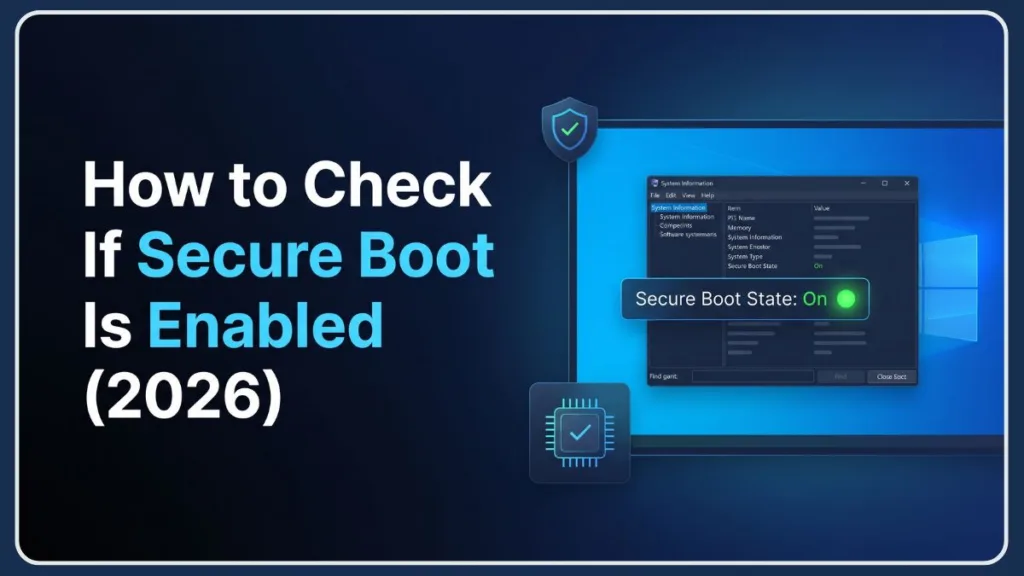 How To Check If Secure Boot Is Activated