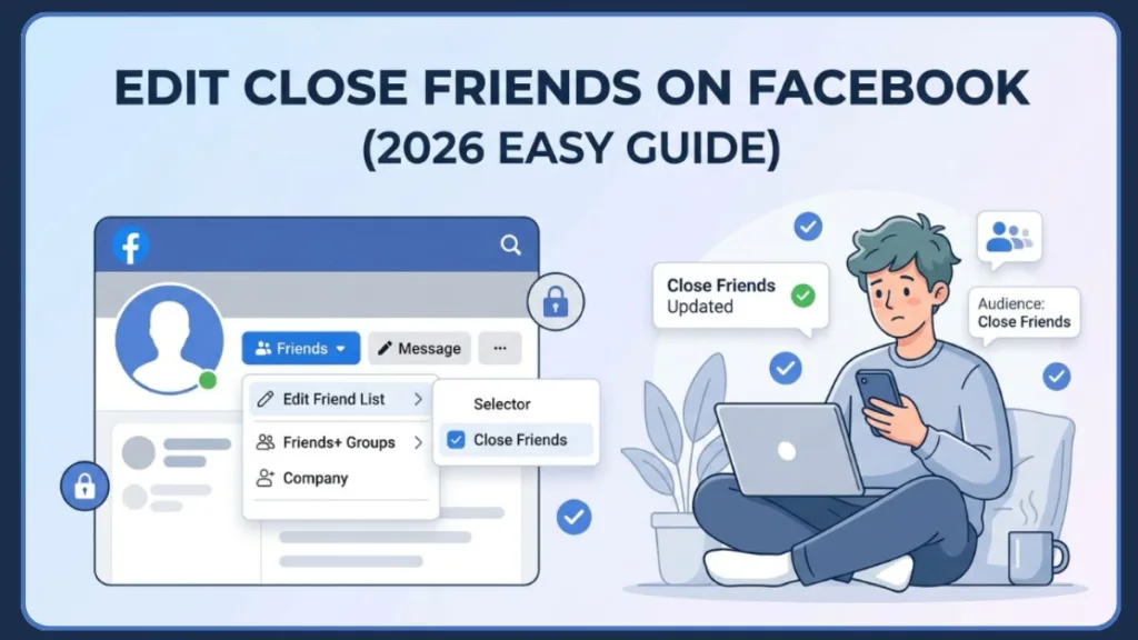 How To Edit Close Friends On Facebook