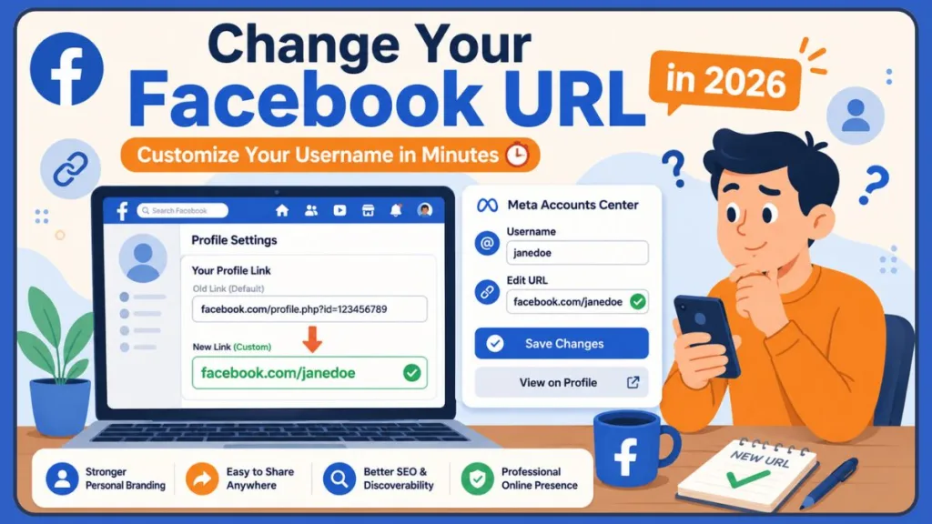 How To Edit Profile Link On Facebook