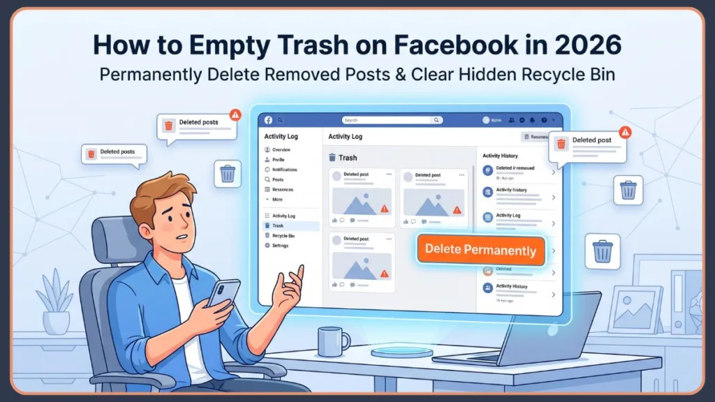 How To Empty Trash On Facebook