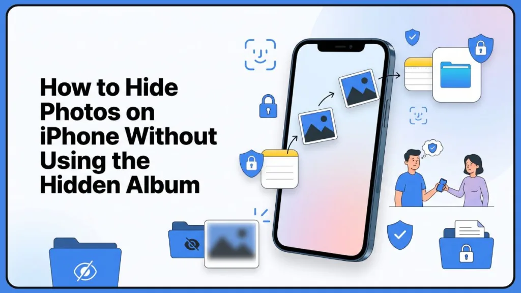 How To Hide Photos On iPhone Other Than Hidden Album