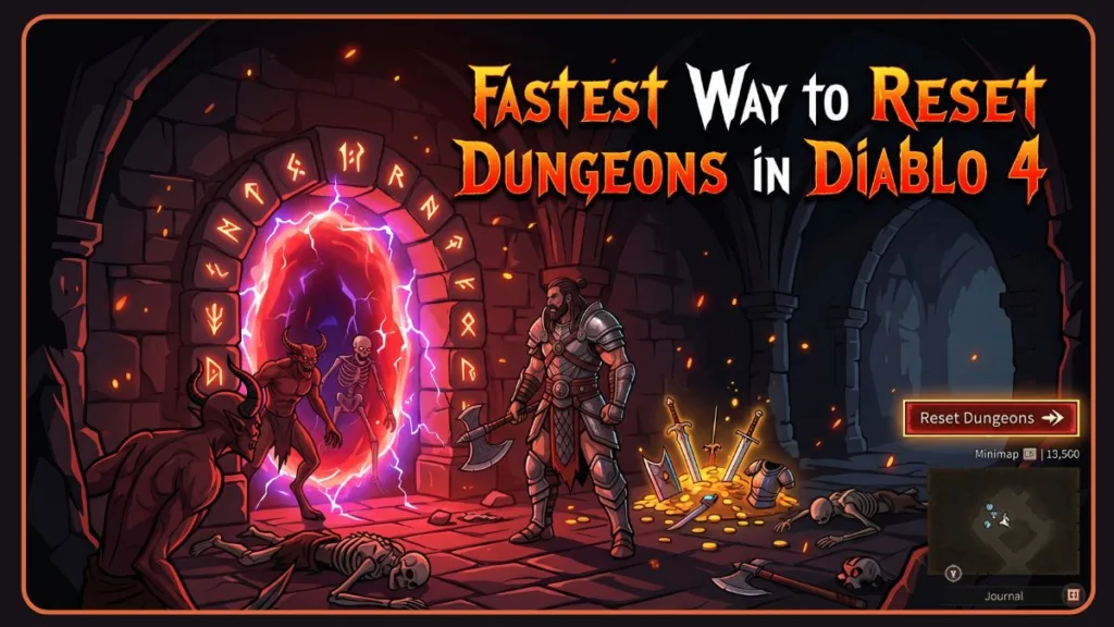 How To Restart Dungeon Diablo 4