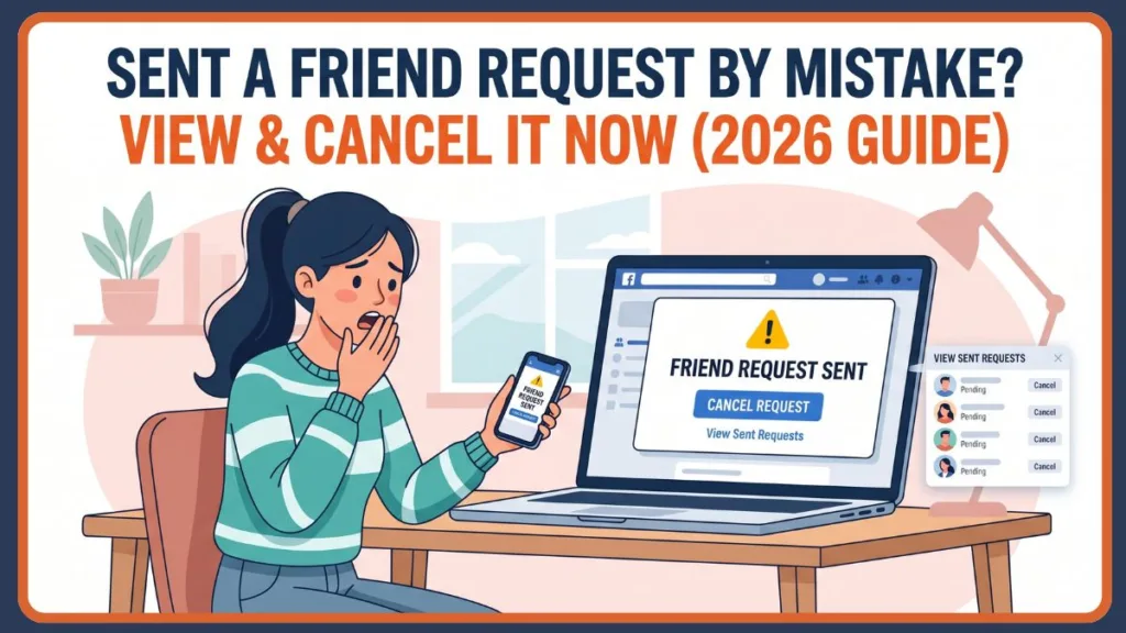 How To See Sent Friend Requests On FB