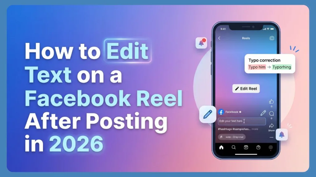 How to Edit Text on Facebook Reel After Posting