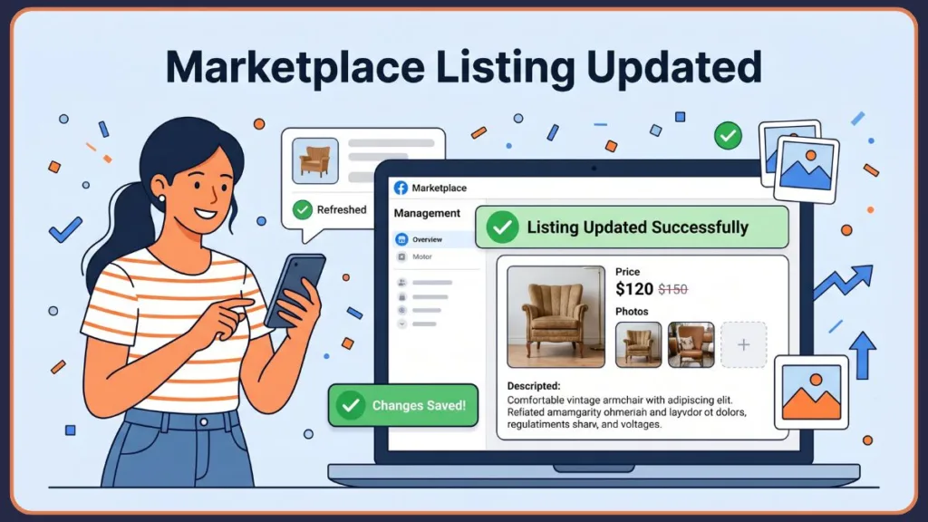 Listing Updated Successfully