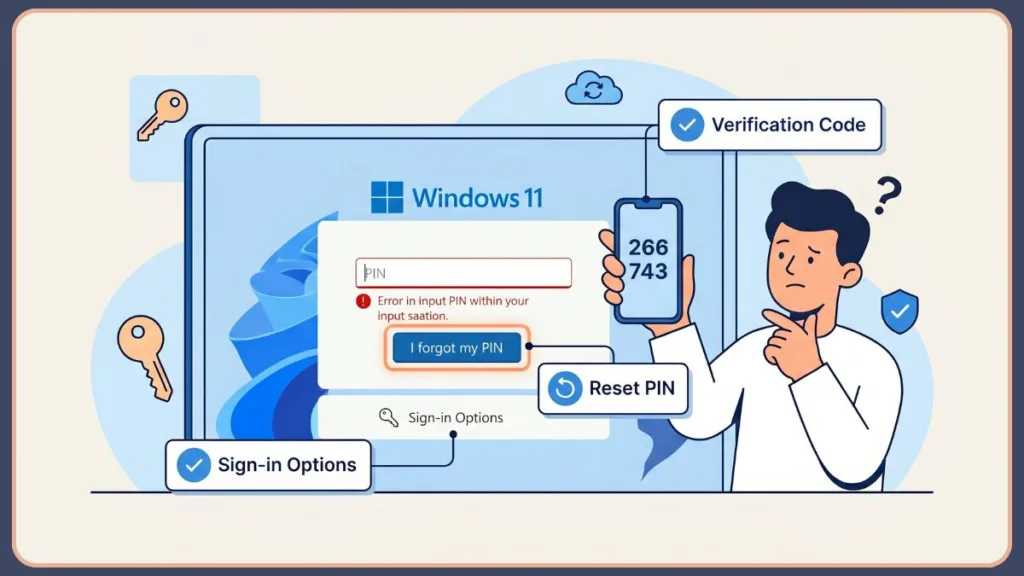 Locked Out Of Windows 11 Forgot Pin And Password