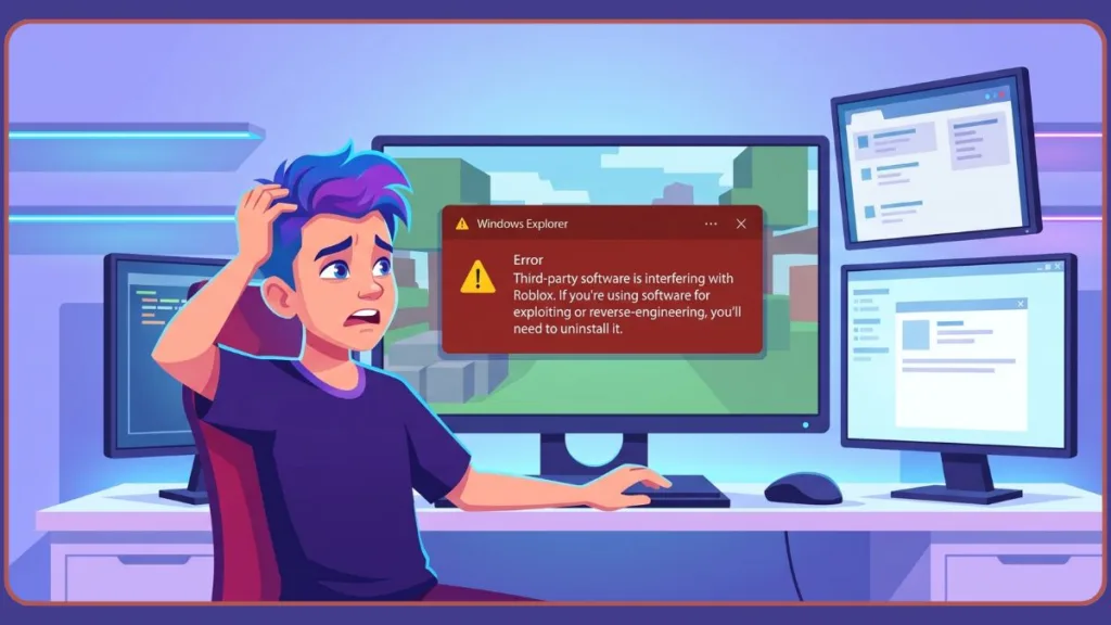 Roblox third party software error