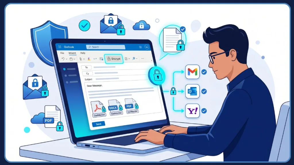 Send Secure Email In Outlook