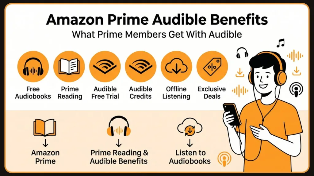 Amazon Prime Audible Benefits