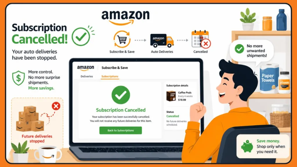 Amazon Subscription Cancelled