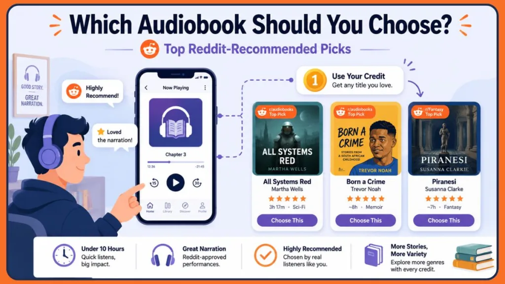 Audiobook Recommendations For You