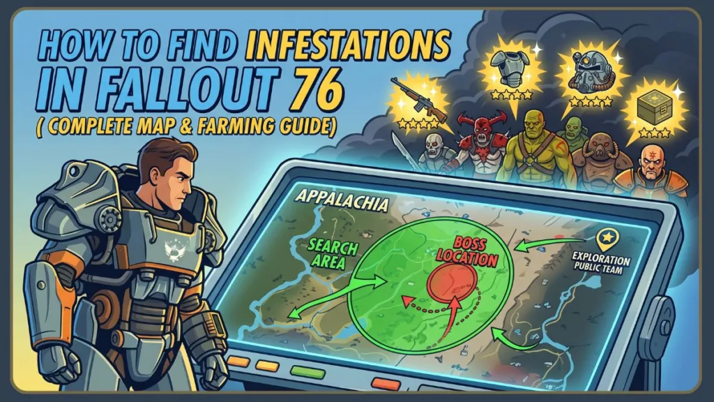 Best Way To Find Infestations In Fallout 76
