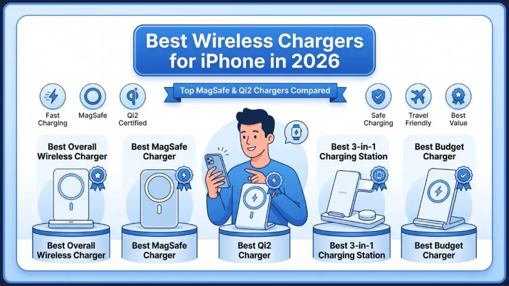 Best Wireless Chargers for iPhone 2026