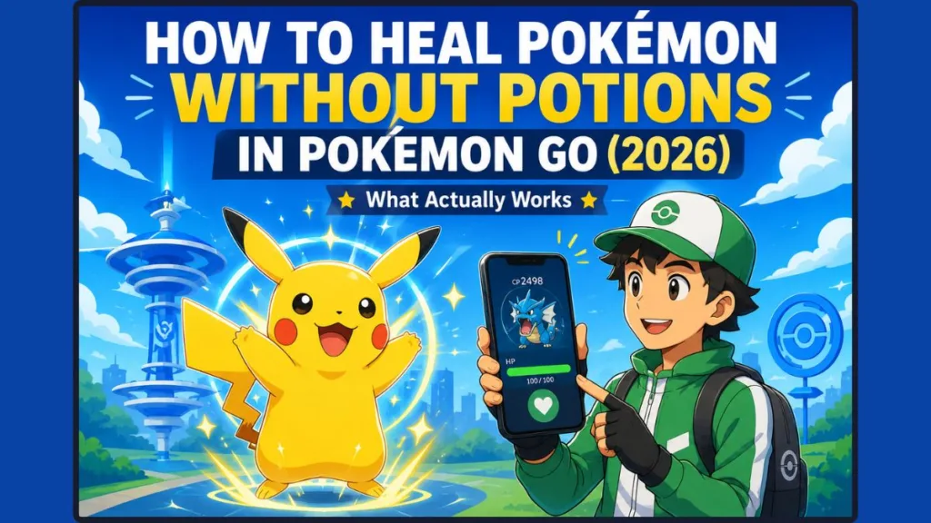 Can You Heal Pokémon Without Potions in Pokémon GO