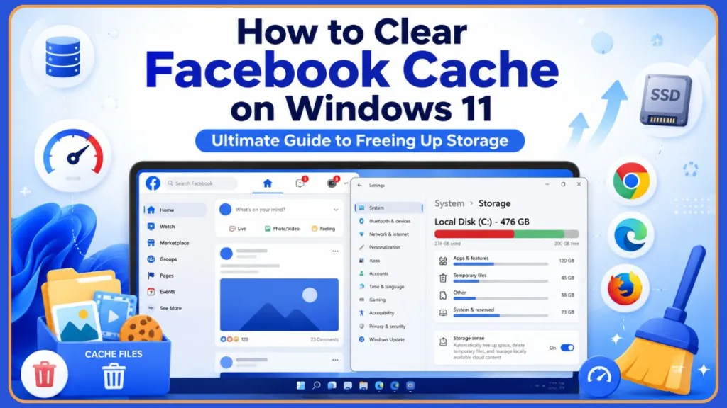 Clear Facebook Cache Windows 11