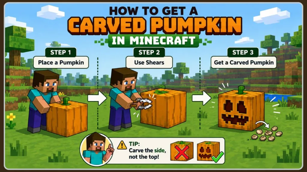 Easiest Way To Get A Carved Pumpkin