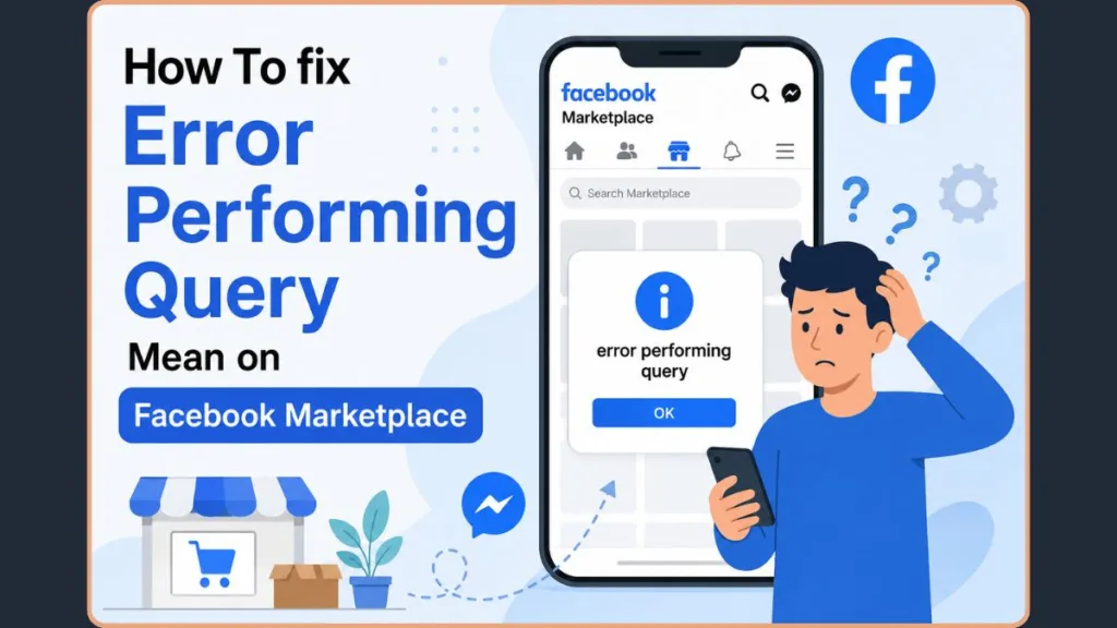 Facebook Marketplace Error Performing Query
