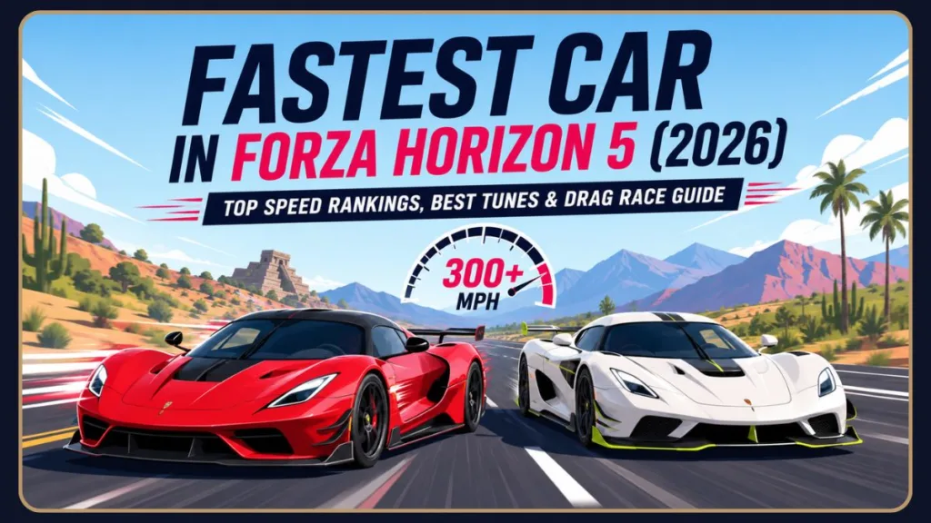 Fastest Car In Forza Horizon 5 2026