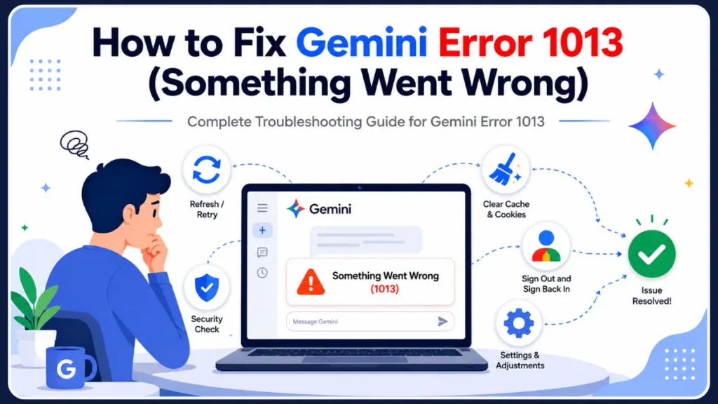 Fix Gemini Something Went Wrong 1013
