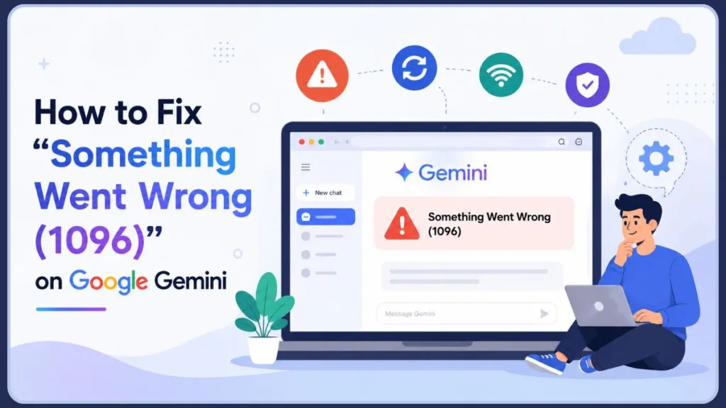 Gemini Error 1096